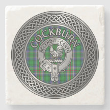 Clan Colquhoun Wappen & Tartan Knot