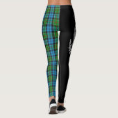 Clan Colquhoun Wappen & Tartan Leggings (Rückseite)