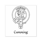 Clan Comyn | Cumming-Wappen Permastempel (Design)