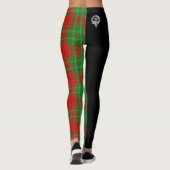 Clan Comyn | Cumming Wappen & Tartan Leggings (Rückseite)