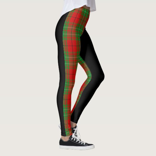 Clan Comyn | Cumming Wappen & Tartan Leggings (Rechts)