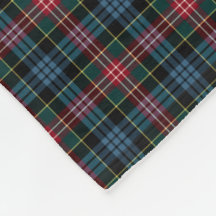 Clan Comyn und Cumming Red and Blue Tartan