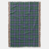 Clan Cooper Tartan Decke (Vorderseite Vertikal)