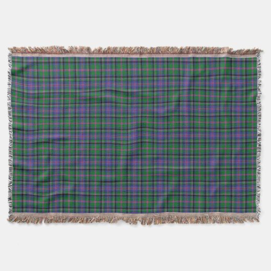 Clan Cooper Tartan Decke (Vorderseite)