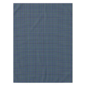 Clan Cooper Tartan Green und Blue Scottish Kariert Tischdecke (Vorderseite)