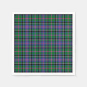 Clan Cooper Tartan Kariert Serviette (Vorderseite)