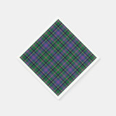 Clan Cooper Tartan Serviette (Ecke)