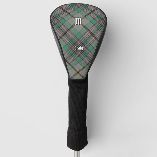 Clan Craig Golf Head Cover Headcover (Vorderseite)