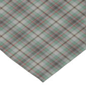 Clan Craig Gray und Green Scottish Tartan Tischdecke (Schrägansicht)