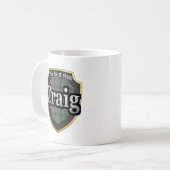 Clan Craig Scottish Dynsty Tartan Tasse Cups (Vorderseite Links)