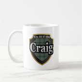 Clan Craig Scottish Dynsty Tartan Tasse Cups (Links)