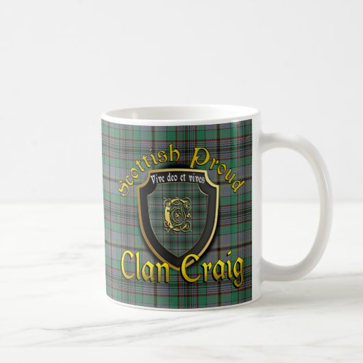 Clan Craig Scottish Proud Cups Tasse (Rechts)