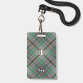 Clan Craig Tartan Abzeichen Ausweis (Vorderseite mit Lanyard)