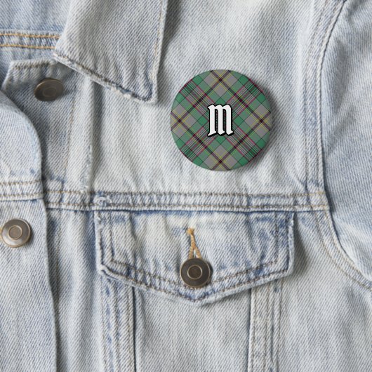 Clan Craig Tartan Button (Beispiel)