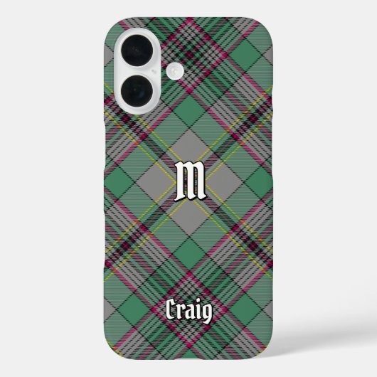 Clan Craig Tartan Case-Mate iPhone Case (Rückseite)