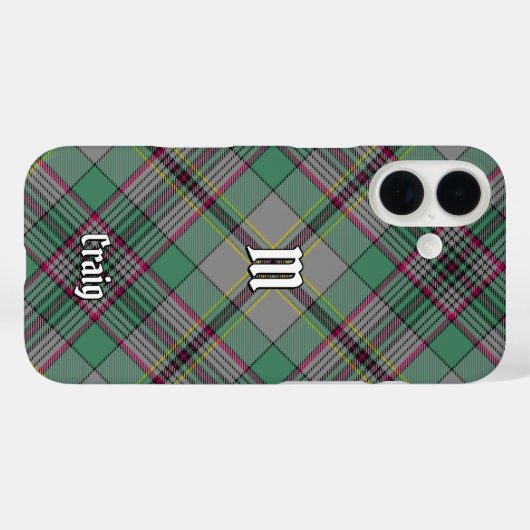Clan Craig Tartan Case-Mate iPhone Case (Rückseite (Horizontal))