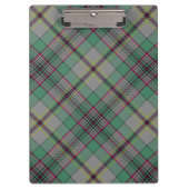 Clan Craig Tartan Clipboard Klemmbrett (Vorderseite)