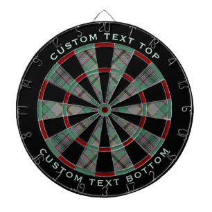 Clan Craig Tartan Dart Board Dartscheibe