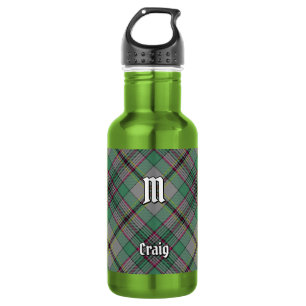Clan Craig Tartan Edelstahl-Wasserflasche Edelstahlflasche