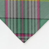 Clan Craig Tartan Fleece Blanket (Ecke)