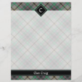 Clan Craig Tartan Flyer (Hinten)