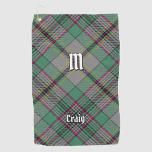 Clan Craig Tartan Golf Towel Golfhandtuch