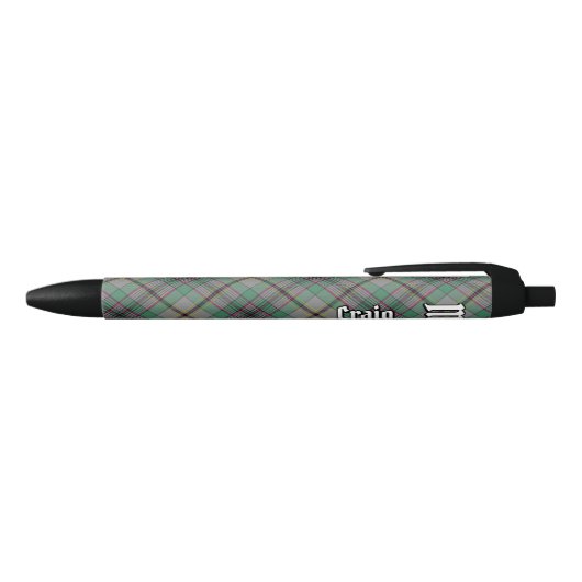 Clan Craig Tartan Ink Pen Kugelschreiber (Oberseite)