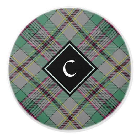 Clan Craig Tartan Keramik Knob Keramikknauf (Vorderseite)
