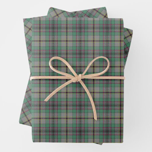 Clan Craig Tartan Wrapping Paper Sheets Geschenkpapier Set (Beispiel)