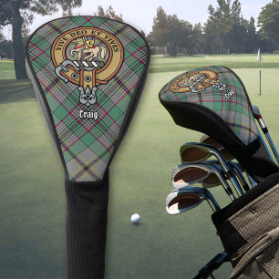 Clan Craig Wappen Golf Head Cover Headcover