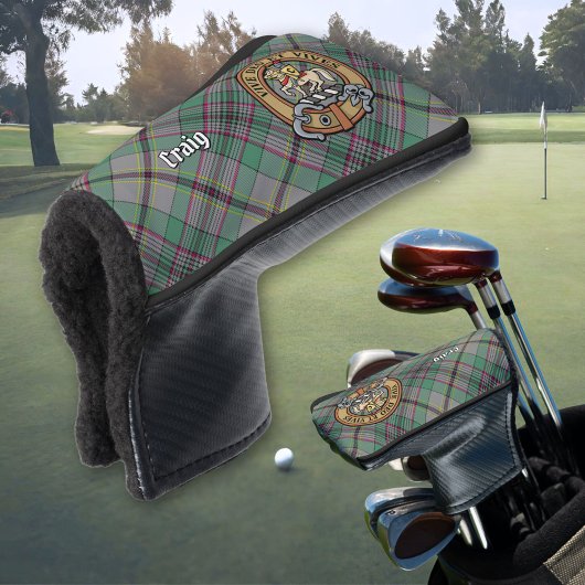 Clan Craig Wappen Golf Head Cover Headcover