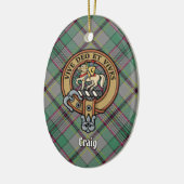 Clan Craig Wappen Keramik Ornament (Links)