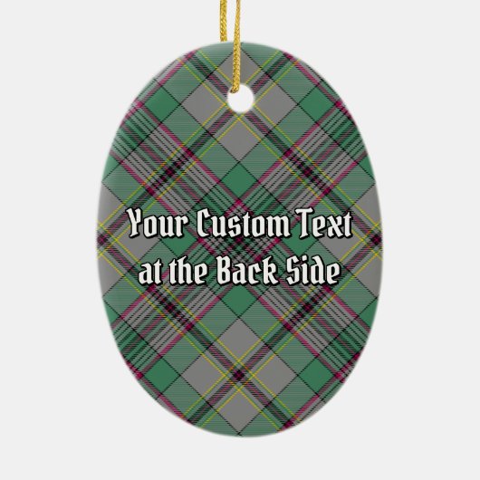 Clan Craig Wappen Keramik Ornament (Hinten)