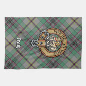 Clan Craig Wappen Küchentücher (Horizontal)