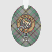 Clan Craig Wappen Ornament (Vorderseite)