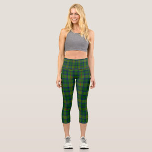 Clan Cranstoun Tartan Capri Leggings
