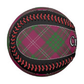 Clan Crawford Scottish Dream Tartan Baseball (Vorderseite Links)