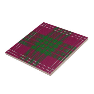 Clan Crawford Scottish Expressions Tartan Fliese