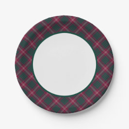 Clan Crawford Tartan Border Pappteller