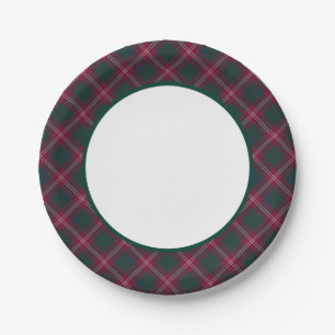 Clan Crawford Tartan Border Pappteller