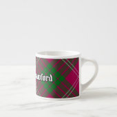 Clan Crawford Tartan Espresso Cup Espressotasse (Rechts)
