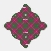 Clan Crawford Tartan Favor Box Geschenkschachtel (Ungefaltet)
