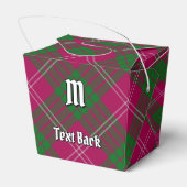 Clan Crawford Tartan Favor Box Geschenkschachtel (Rückseite)