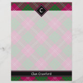 Clan Crawford Tartan Flyer (Hinten)