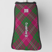 Clan Crawford Tartan Golf Head Cover Golf Headcover (Rotieren 90)