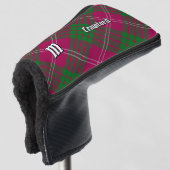 Clan Crawford Tartan Golf Head Cover Headcover (3/4 Vorderseite)