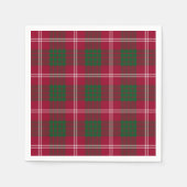Clan Crawford Tartan Kariert Serviette (Vorderseite)
