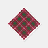 Clan Crawford Tartan Kariert Serviette (Ecke)