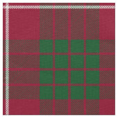 Clan Crawford Tartan Kariert Stoff (Nahaufnahme)