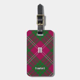 Clan Crawford Tartan Luggage Tag Gepäckanhänger